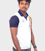 Karate India Tricolor Polo T-Shirt for Men | WKF Sportswear | National Team Jersey