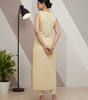 Light Yellow Sleeveless Kurti for Women – Stylish Casual & Office Wear