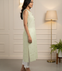 Light Green Sleeveless Kurti for Women – Elegant Summer Wear