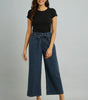 Women’s High-Rise Paperbag Waist Wide-Leg Denim Jeans | Trendy Casual Pants